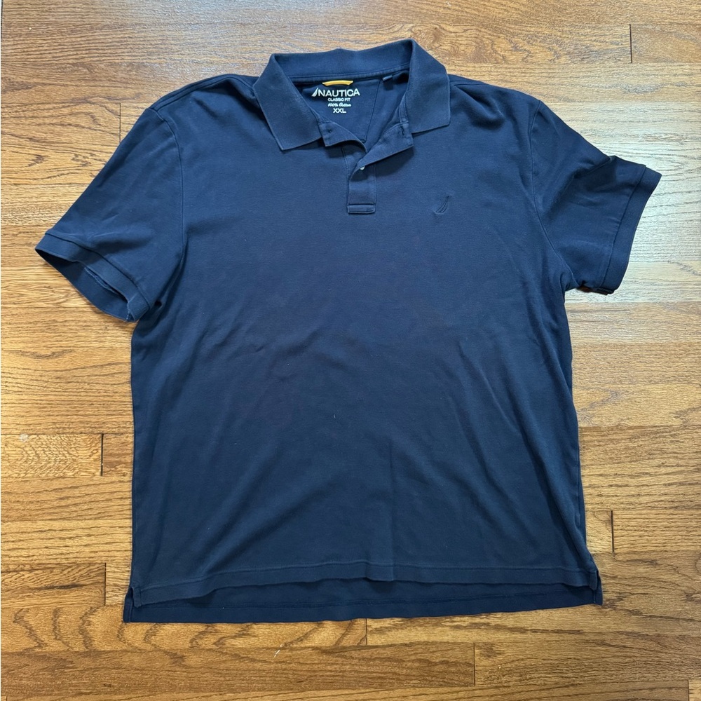Nautica Men's Dark Blue Polo Shirt
